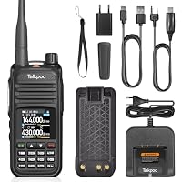 Talkpod – Talkpod A36plus 8W Dualband-Funkgerät mit 3200mAh Akku, Hand