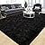 Tepook Area Rugs 8x10 for Living Room, Super Soft Fluffy Rugs for Bedroom, Modern Shaggy Rug Fuzzy Carpets for Kids, Plush Indoor Nursery Home Decor Rug with Non-Slip Bottom, Black