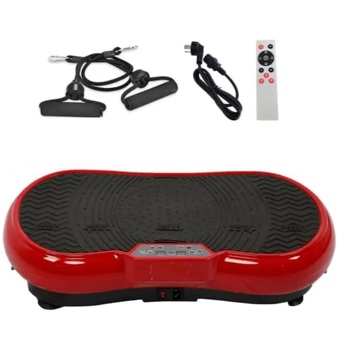 True active Vibration Workout Plate Machine for Home-Body Vibration Weight Loss Machine for Women & Men-Muscle Toning,Pain Relief,Flexibility,Gym Equipment