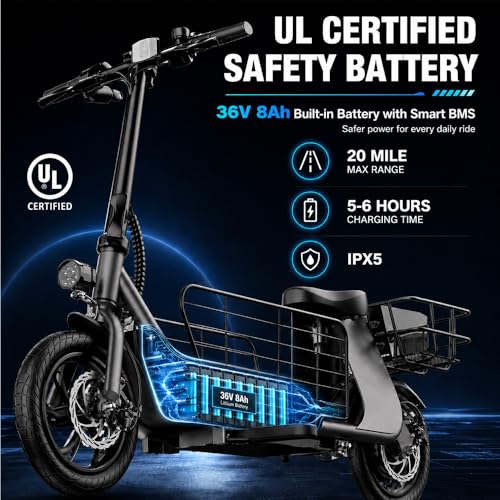 Electric Cargo Scooter Utility Design