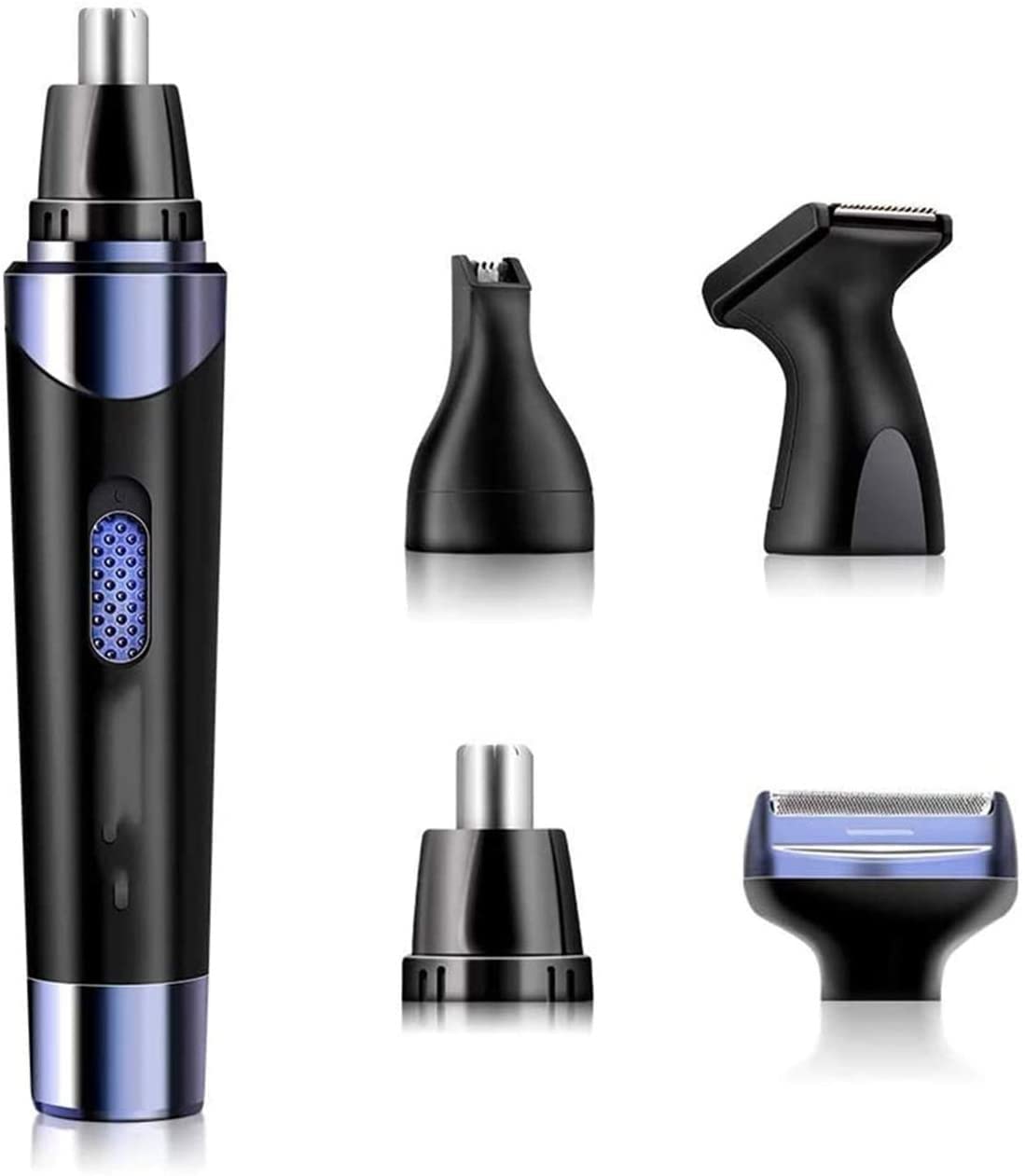Ear and Nose Hair Trimmer Clipper for Men Women 4 in 1 USB Rechargeable Professional Electric Eyebrow and