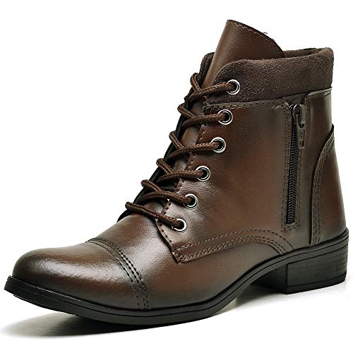 Bota Coturno Cano Curto Com Relógio Gold Feminino DUBUY 210FDB Tamanho:35;cor:Marrom;gênero:Feminino