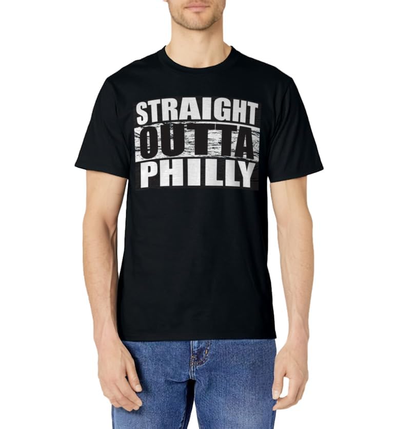 Straight Outta Philly | Philadelphia Pride - Pennsylvania - T-Shirt