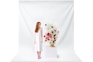 Julius Studio Muslin Backdrop White 10x13ft