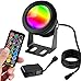 LED strahler, 10W led strahler außen pool beleuchtungen unterwasser licht, Dimmbare Farbige LED Spot RGB Strahler Wasserdichte Spotlight, oberirdische gartenbeleuchtung (DC/AC 12V)