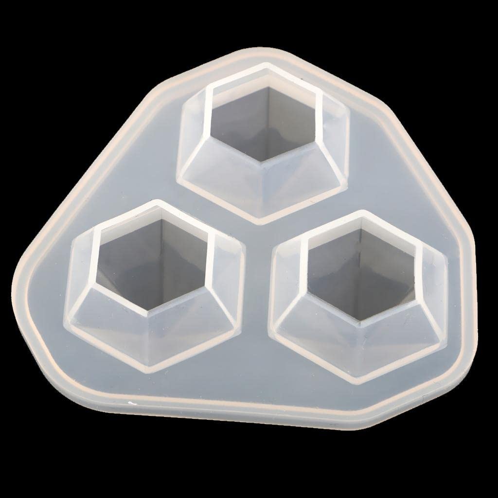 enakshi diamond shape silicone mould for resin casting jewelry making 7x6.9x2.5cm