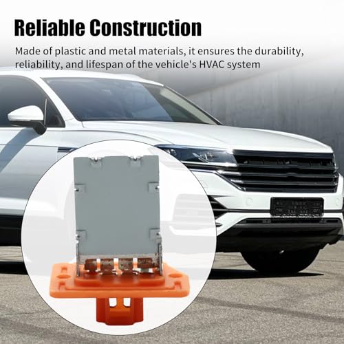 Image of UOIENRT 97128-A5000 HVAC Blower Motor Resistor, Replacement for Kia Soul Base 1.6L L4 2.0L L4 2014-2019, Replacement for Hyundai Elantra 2014-2019, Replaces 97128A5000