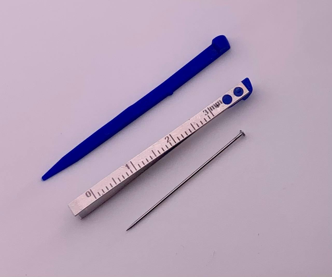 Replasment Spares For Victorinox Toothpick + Tweezers + Pin For Large 91mm Swiss Army Knife (Blue)