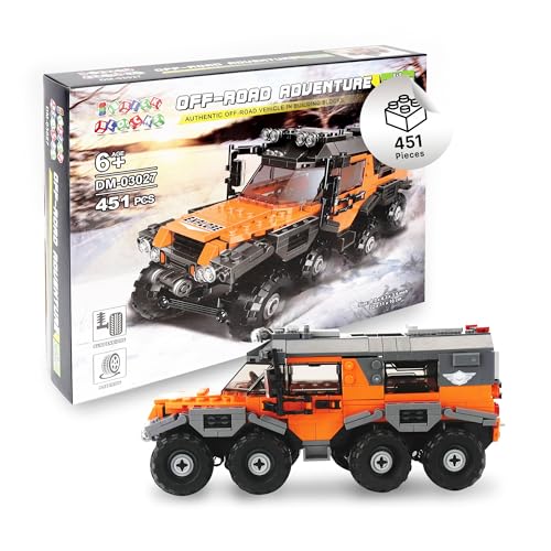 BRICK BLOCKS - Off Road Explorer Toy Building Sets, 451