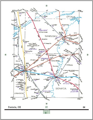 A Railroad Atlas Of The United States In 1946: Volume 3: Indiana, Lower Michigan, And Ohio (Volume 3) (Creating The North American Landscape) #TOP3