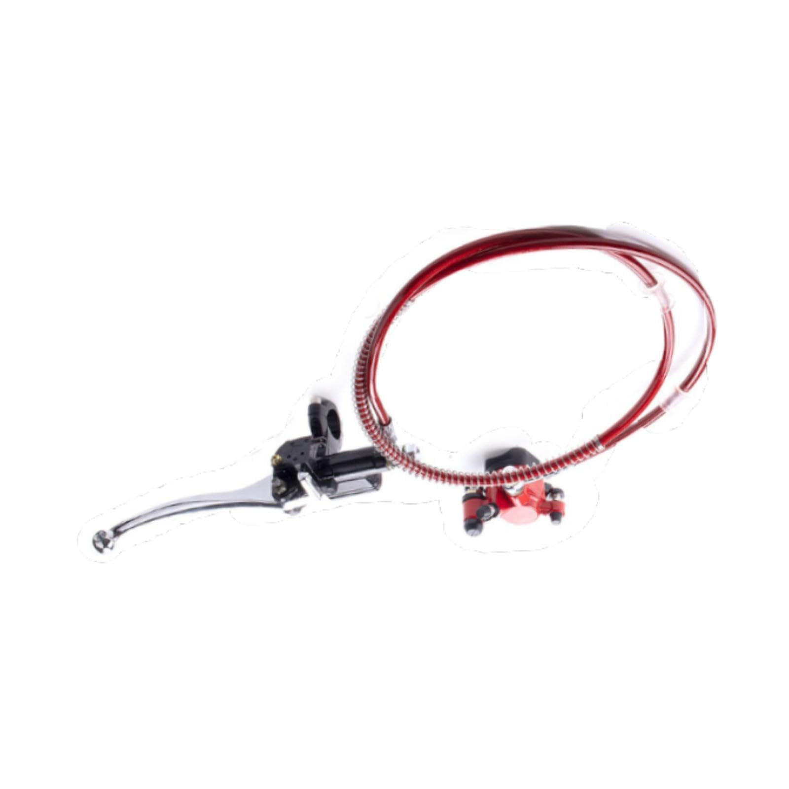 Freno de Disco Hidráulico Universal Kit de Conjunto de Pinza de Freno Hidráulico Cilindro Maestro Material Resistente Aleación de Aluminio