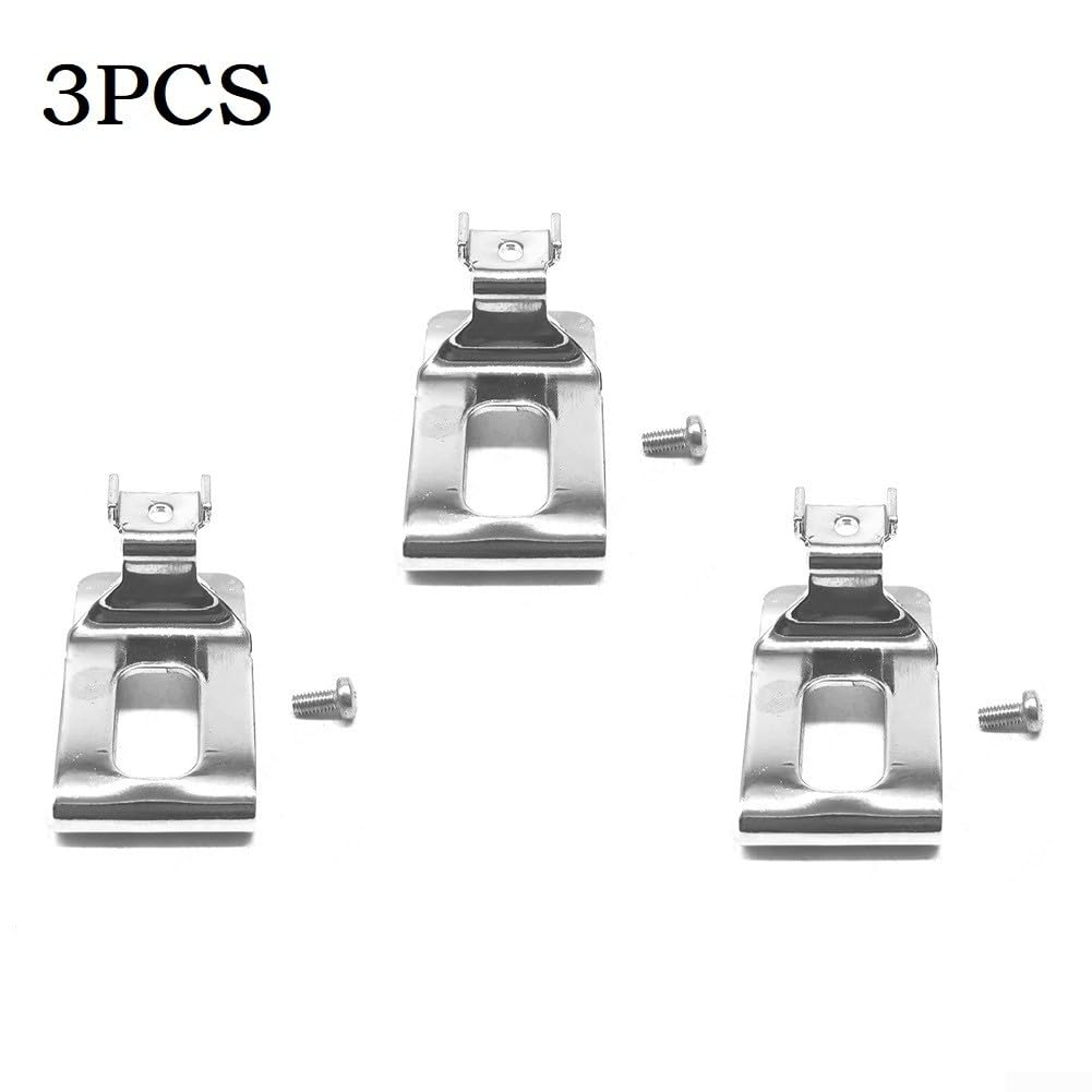 3 ganci di ricambio per cintura con viti per WORX 20 V modelli WU268 WU278 WU279 compatibili trapano avvitatore e accessori per chiavi