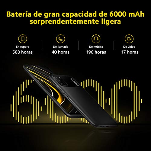 Xiaomi Smartphone Poco M3 4GB+64GB Versão Global (POCO Yellow)