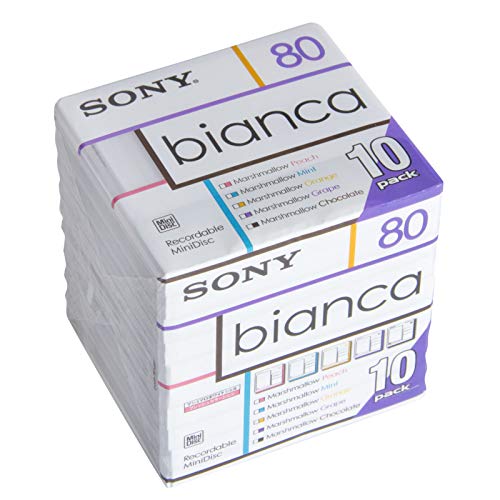 【専用】SONY bianca MD 74分×6＋80分×2 合計8パック40枚 Amazon | SONY MD(ミニディスク) bianca(ビアンカ) 80分 5枚