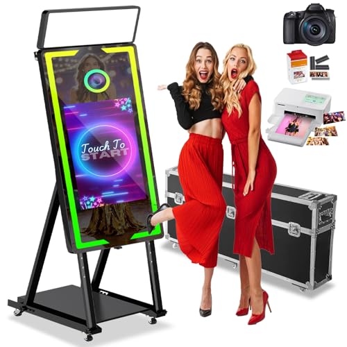 Mirror Photo Booth with Printer and Camera