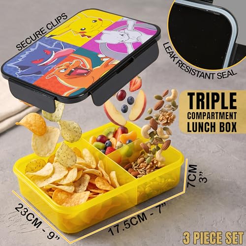 Bolsa isotérmica 4L Pokemon set ideal para el colegio 7