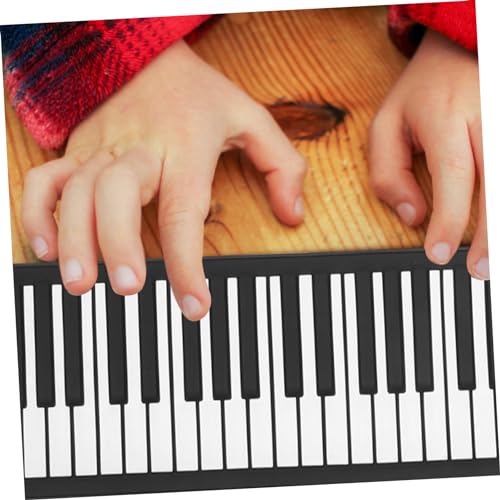 VICASKY 61 Rouleau De Piano Clavier Piano Électrique Piano Pour Enfants Piano Numérique Synthétiseur Midi Piano Pour Débutant Piano Électronique Portatif Black Gel De Silice - Les Beatles, Paul McCartney, John Lennon, RIngo Starr, George Harrison VICASKY 61 Rouleau De Piano Clavier Piano Électrique Piano Pour Enfants Piano Numérique Synthétiseur Midi Piano Pour Débutant Piano Électronique Portatif Black Gel De Silice – Image 6