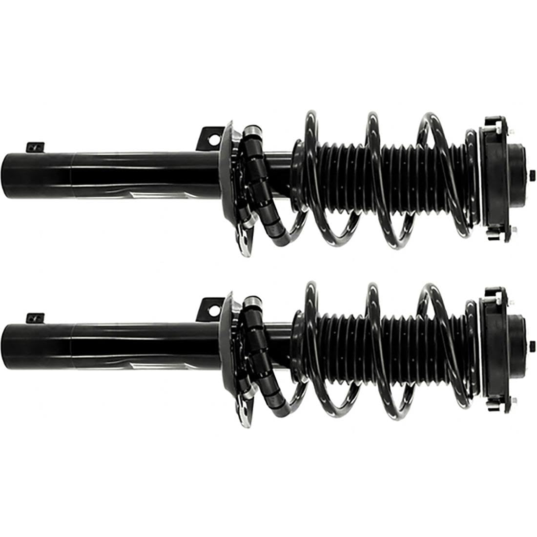 A-Partrix 2x Front Suspension Strut and Coil Spring Assembly Front Struts Fits Volkswagen Tiguan 2009-2018 Fits Volkswagen Tiguan Limited 2017 2018