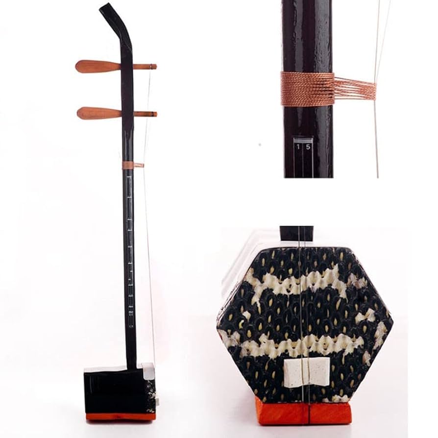 中国伝統楽器　二胡 Amazon | チャイニーズ二胡 中国 2 弦バイオリン伝統的な国立