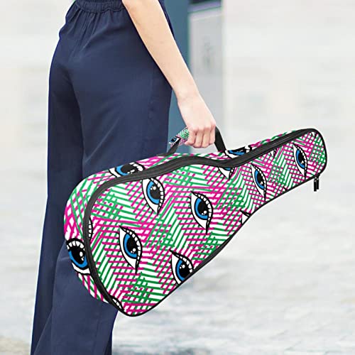 Sac robuste pour ukulélé concert matelassé avec poche accessoires