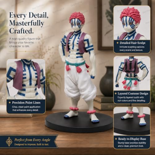 Image of Azaka Standing 16cm- Premium Action Figures Collectible for Office Desk, Study Table, Car Dashboard, Decoration for Anime Lovers, Fans, Kids, Collectors