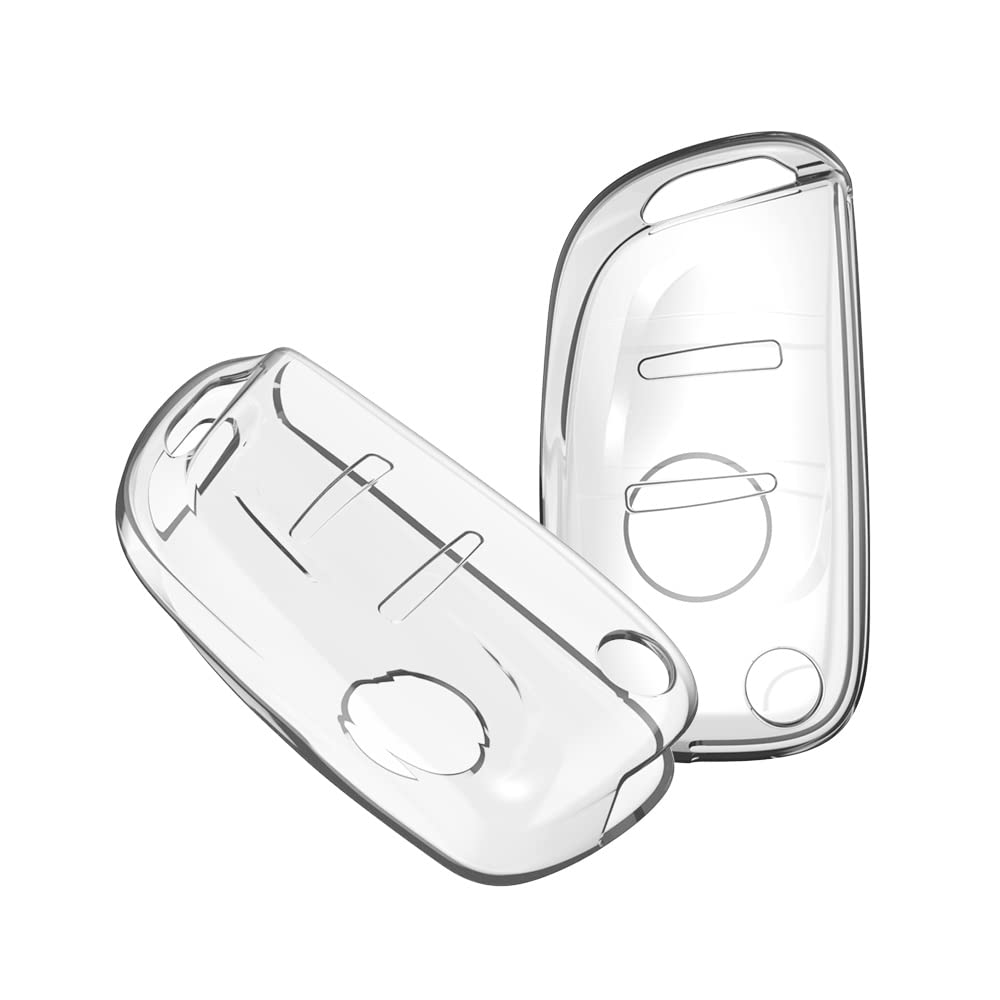 CARMATE Soft and Transparent Car Key Cover Fit for Xhorse DS/B11 Type Universal Remote (CL-TP-01)