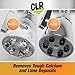 CLR Calcium, Lime & Rust Remover, Blasts Calcium, Dissolves Lime Deposits, Zaps Stubborn Rust Stains and Hard Water Deposits, 80 Ounce Bottle