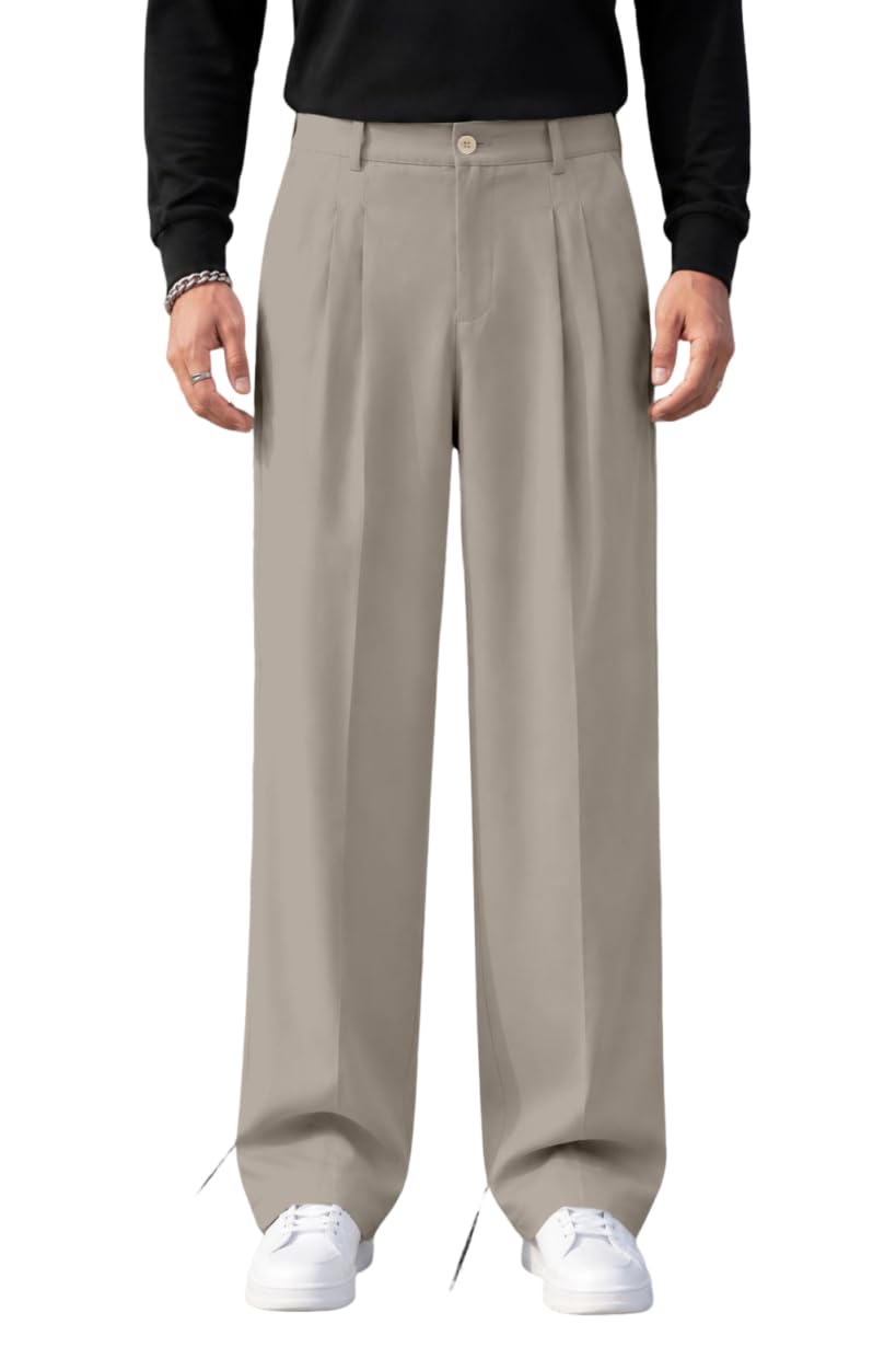 ftx Men Relaxed Fit Korean Trouser | Lycra Blend Fabric | Pack of 1-picture-23