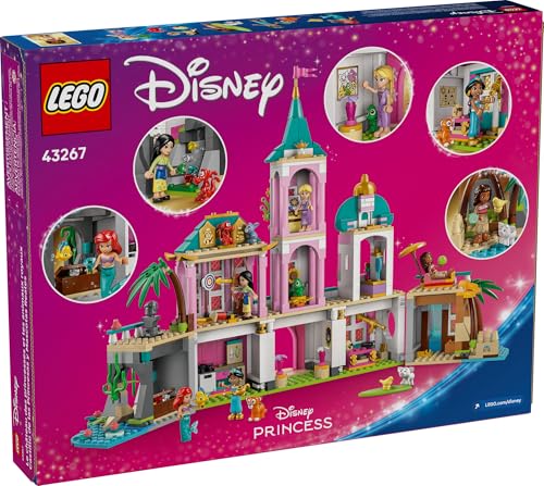 LEGO Disney Princess Castle & Royal Pets Kids Toy - Pretend Play Building Set for Girls and Boys, Ages 6+ - Includes Ariel, Rapunzel, Jasmine, Moana, and Mulan - Gift Idea for Birthdays - 43267 - Image 6