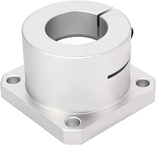 Rolamento de movimento linear, rolamento quadrado de baixo ruído boa estabilidade Gcr15 aço 40mm suporte de eixo multifuncional para máquinas de engenharia