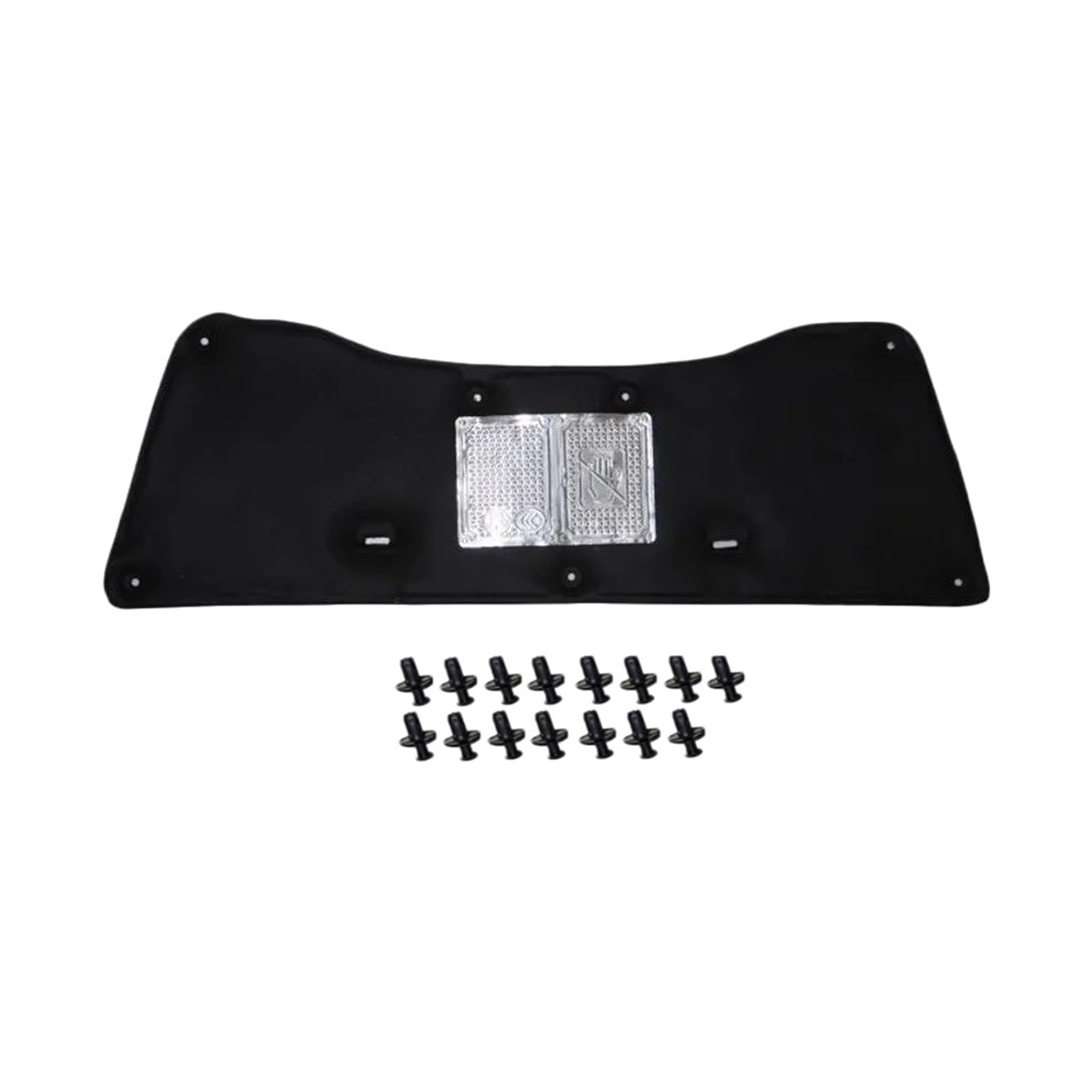 Lycheu 05-12 Aluminum Foil Front Hood Engine Firewall For Rav 4 Xa50 Xa40 Xa30 2005-2024 Car Hood Linin Engine Thermal Insulation Soundproof Cotton Accessories