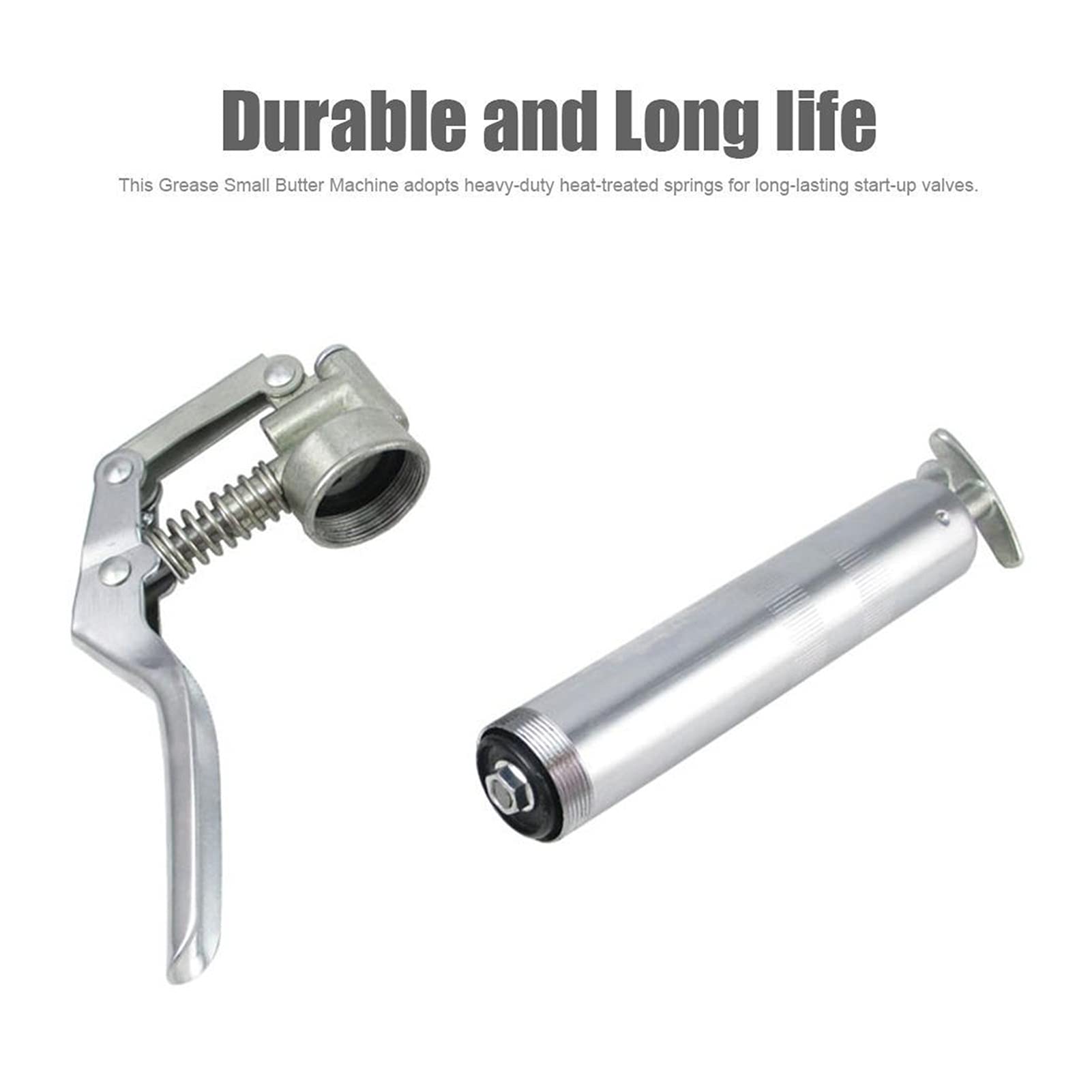 Pistola de engrase 12 0CC Mini grasa Aerógrafo, agarre con una mano Máquina de mantequilla de grasa Herramienta lubricante for reparación automática Lubricación Herramienta de mano de vehículo Fácil a