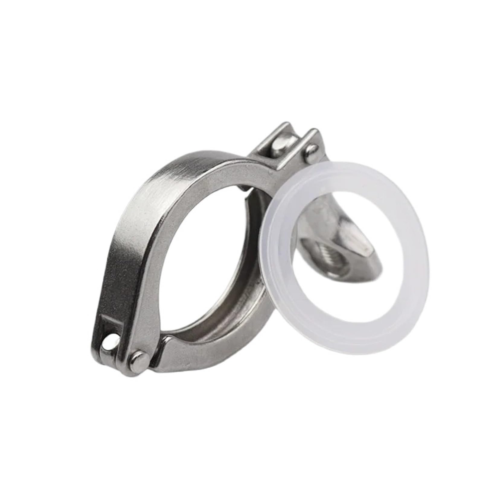 Smglrueat One Color 2.5" X Ferrule Od 77.5Mm Heavy Duty Tri Clamp Ss304 Stainless Steel Tri Fitting