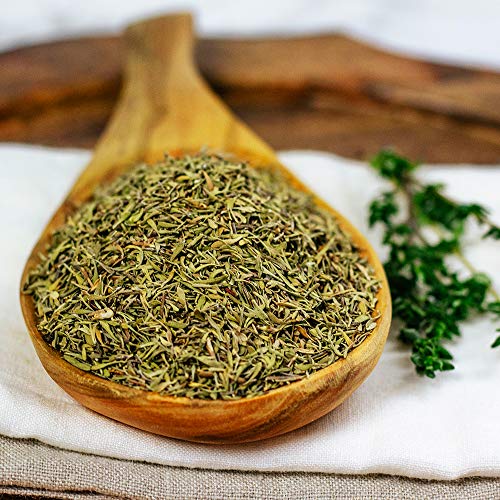 HQOExpress Organic Thyme Leaf – Non GMO, Kosher, USDA Certified Organic Dried Thyme Leaves – Aromatic and Savory Seasoning for Pastas, Soups and Stews, 7 oz. Chef Jar - Image 4