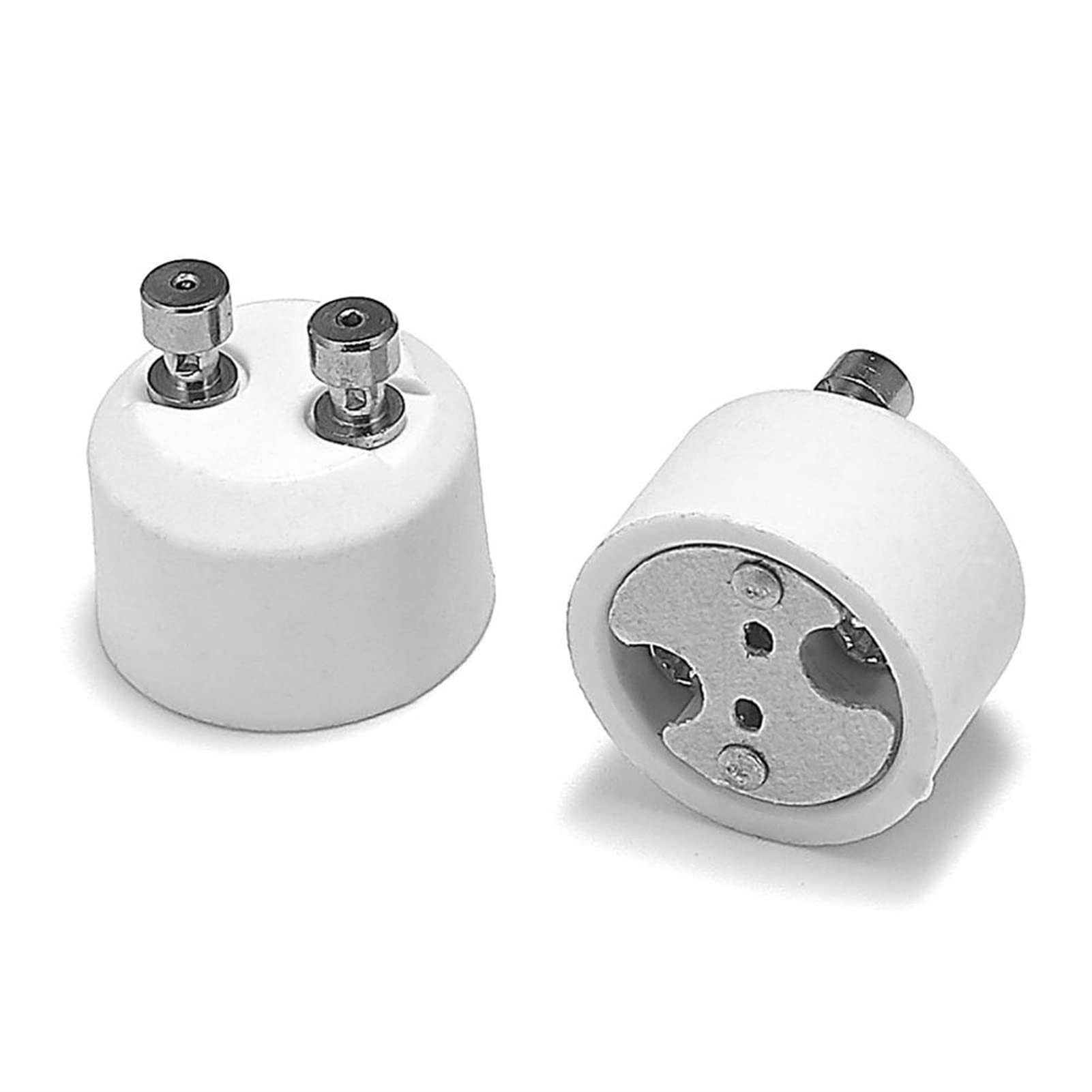 Adapter für Lampenfassungen 100 stücke GU10 Auf MR16 Lampenfassung Konverter GU10 Auf MR16 Adapter Lampensockel Sockel Birne Netzteil