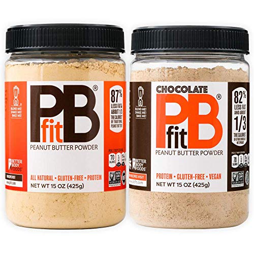 PBfitPeanut Butter Powder Variety Pack, 2 Count, 30 Ounce