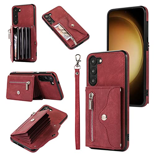 Sac de téléphone portable avec porte-carte pour Samsung Galaxy Note 20 housse zippée