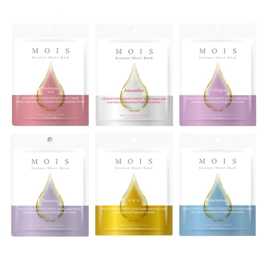 Amazon.co.jp: MOIS モイス エッセンス シートマスク(Essence Sheet