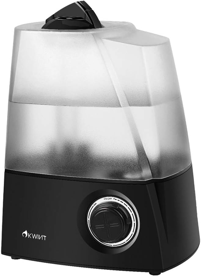 Humidifiers, 6L Cool Mist Humidifier for Bedroom and Babies, Large-Capacity Vaporizer with Whisper-Quiet Operation, Auto Shut-Off, 12-36 Hours Working Time