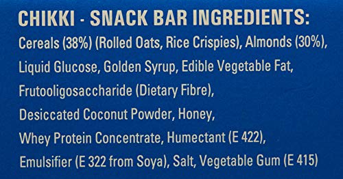 Image of Unibic Snack Bar Almond & Oats Pack of 24, 360 Grams