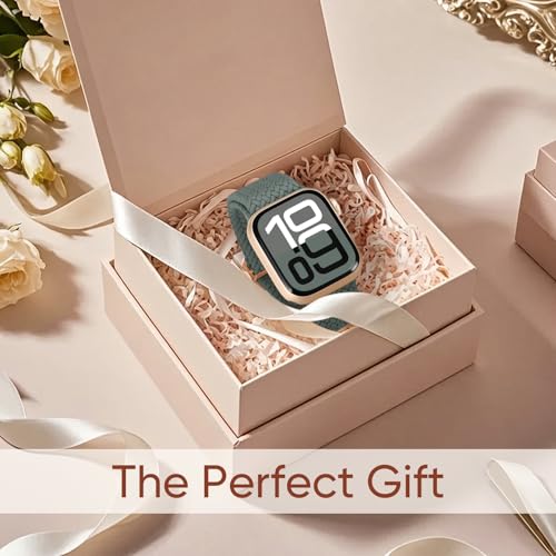 Image of Braided Stretchy Band Compatible with Apple Watch 40mm 41mm 42mm 38mm 44mm 45mm 46mm 49mm Women Men, Breathable Adjustable Nylon Sport Solo Loop Strap for iWatch Series 11 10 9 8 7 6 5 4 3 SE /Ultra 2