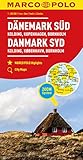 MARCO POLO Regionalkarte Dänemark Süd 1:200.000: Kolding, Kopenhagen, Bornholm