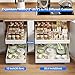 MUSTORN 2 Pack Pull Out Cabinet Organizer Expandable, 21