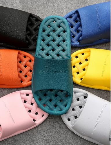 Family Shower Shoes Quick Dry Non-Slip Comfortable Bathroom Slippers for Men Women Dorm with Drain Holes3