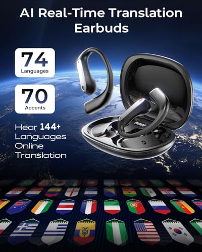 AI Translation Earbuds - Save $14 with Code 2DYROW74 - Image 2