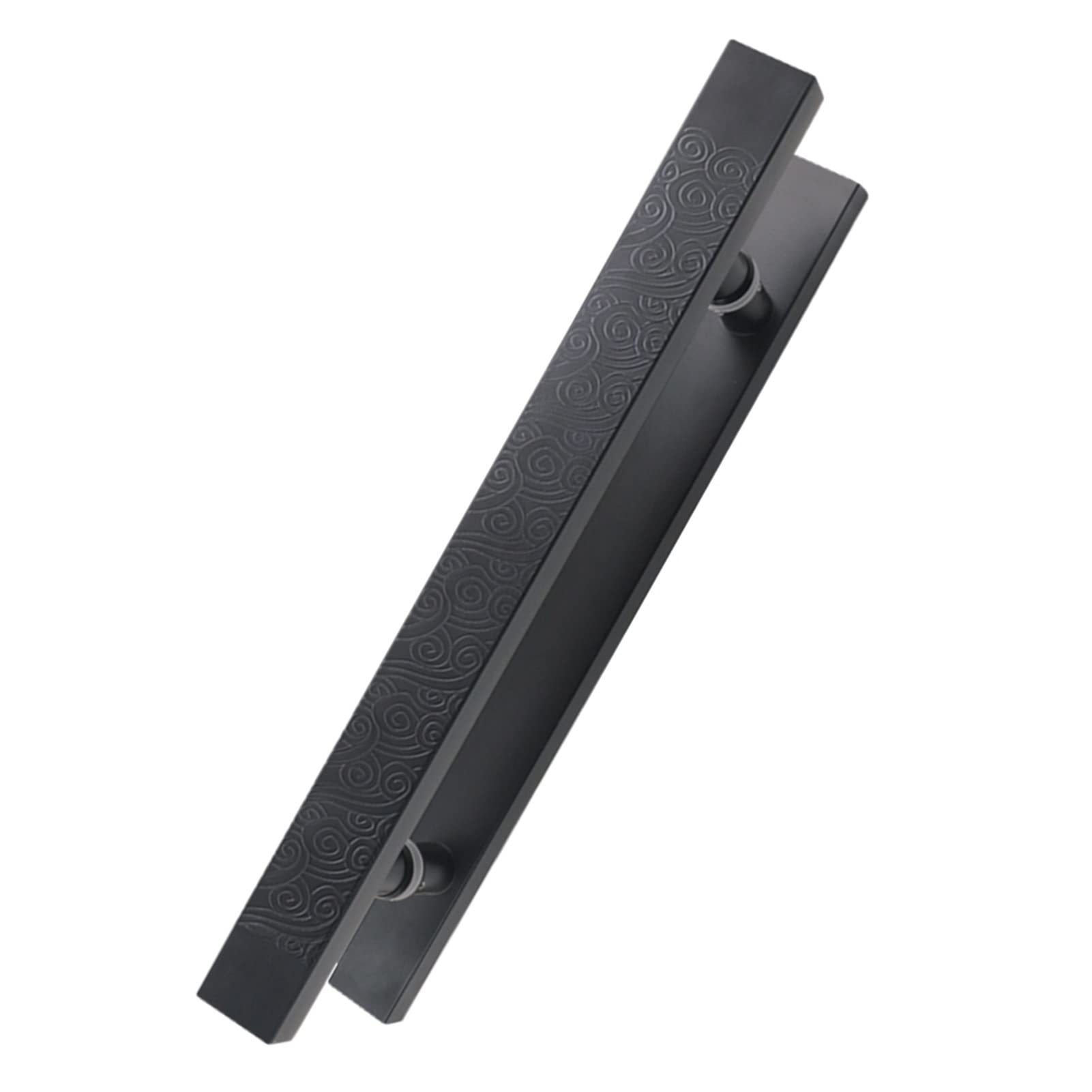 Home Barn Interior/Exterior Gates Handles-H Shape,Door Pull Door Handle Push Traditional Door Knobs, 40cm/60cm/80cm/120cm/150cm Two Sided Doors Grip(Matte Black,150cm/59inch)
