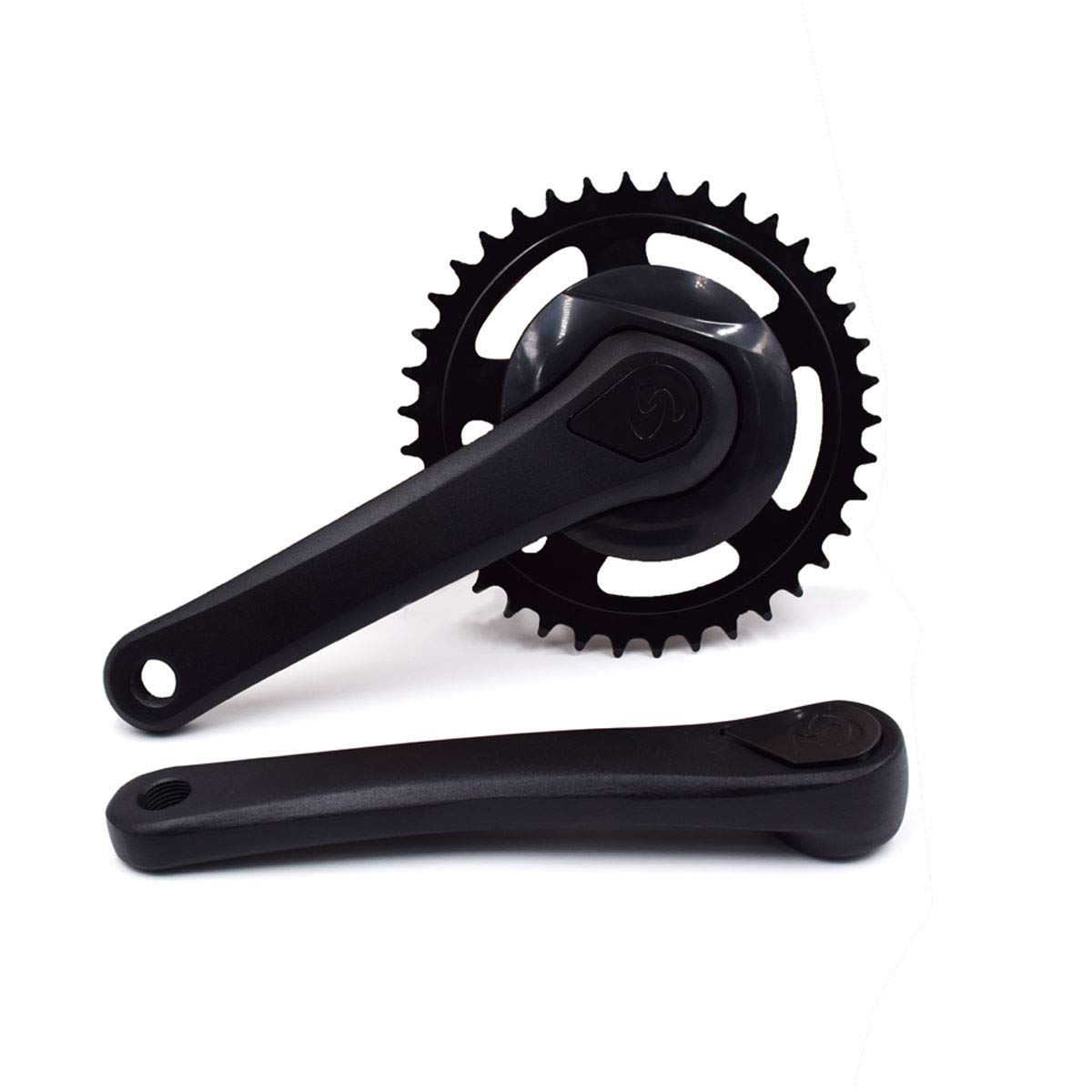 DRIFT MANIAC Single Chainring Bike Crank Arm Set 52/42T 170mm 130BCD Crankset Square Taper for City Folding Bicycle