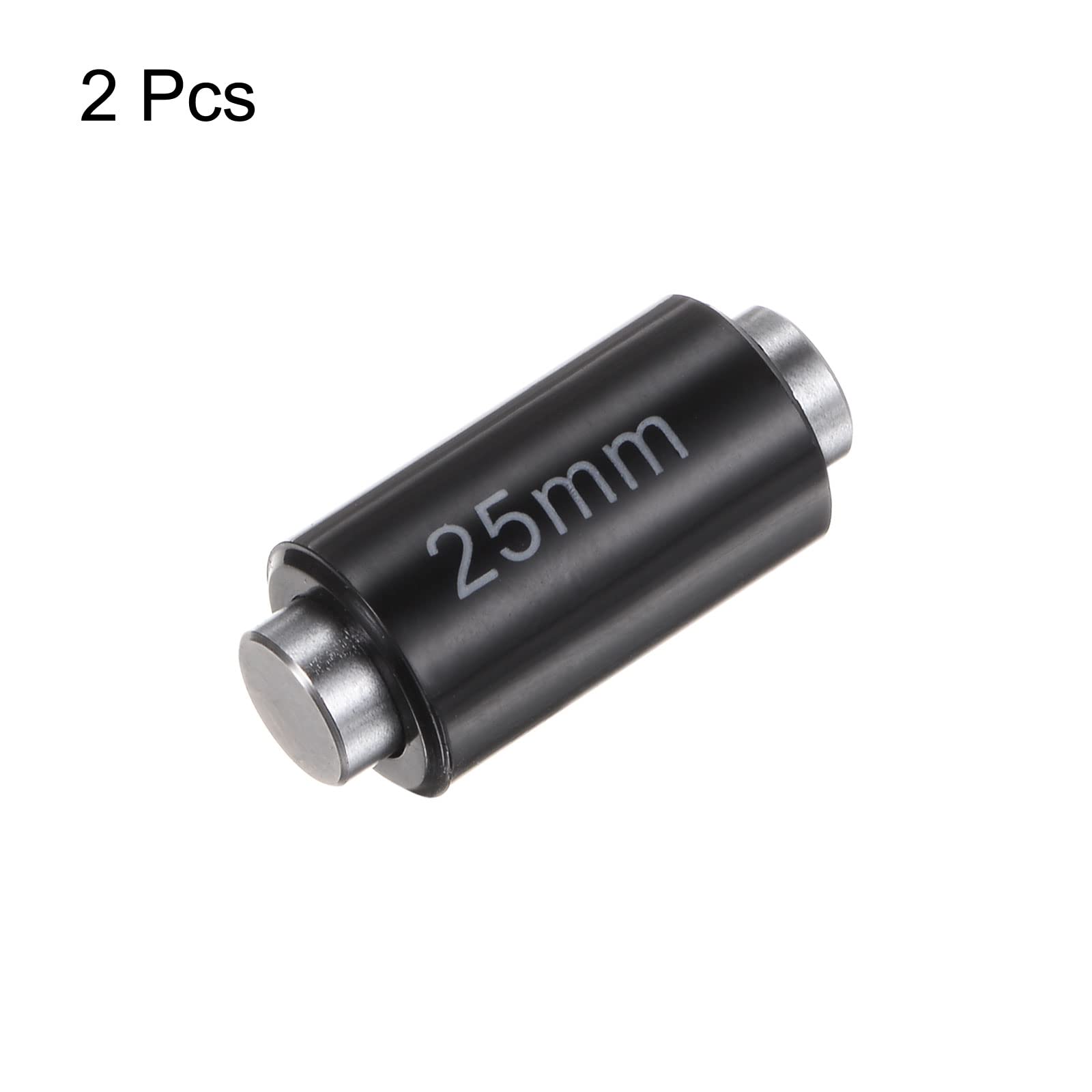 2 Varillas de medición de 25 mm para calibración de calibres