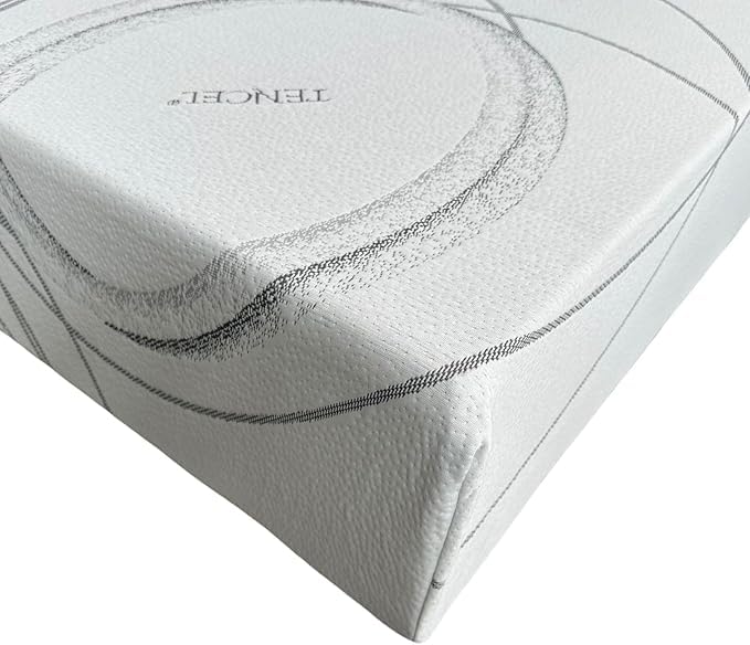 SNUZE Blue Rock Hard Orthopaedic Foam Mattress | Pressure & Back Pain Relief Extra Firm Mattress | Hypoallergenic Zip Cover & Backcare Mattress | Breathable & Roll Packed (4 Inch, Single-3ft)
