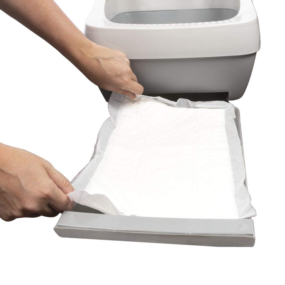 PetSafe Deluxe Katzentoilette mit Kristall-Katzenstreu, Bessere Flüssigkeitsabsorption und Geruchskontrolle, Leichte Reinigung, 1 Stück (1er Pack)